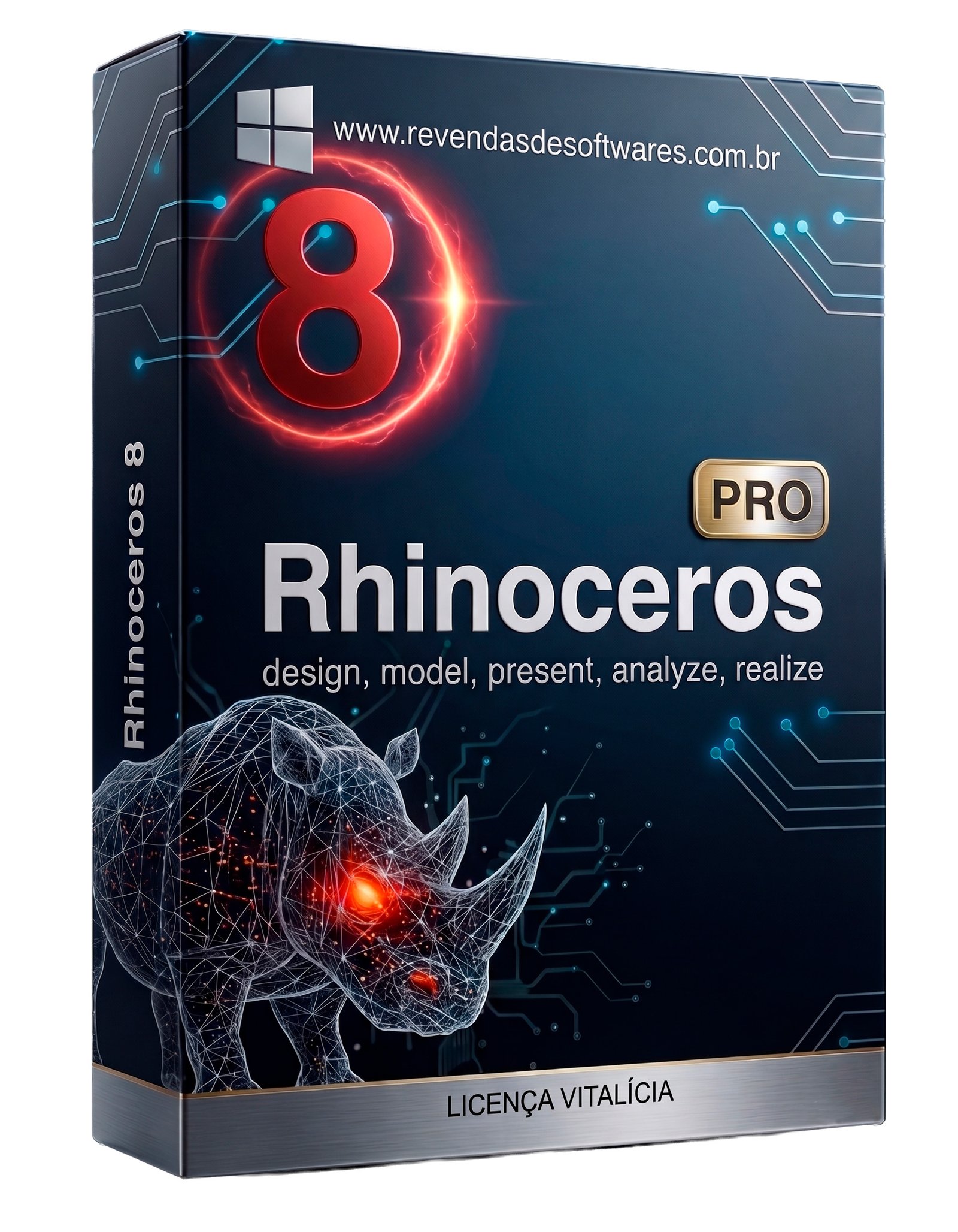 Rhinoceros 8 Pro Windows jpg